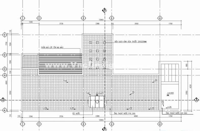 Mẫu nhà ống 3 tầng 5x14m