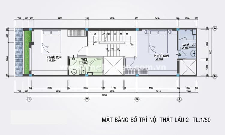 Mẫu nhà phố hiện đại diện tích nhỏ 4x16m