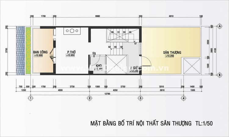 Mẫu nhà phố hiện đại diện tích nhỏ 4x16m