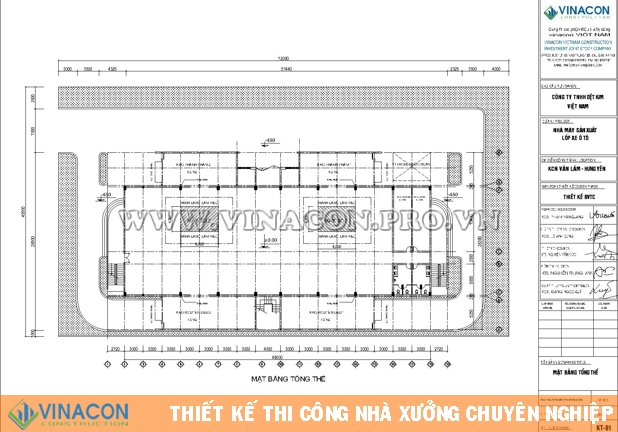 Thiết kế nhà xưởng Nhà máy lốp Ô tô K90 KCN Văn Lâm Hưng Yên