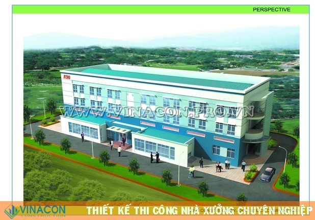 Thiết kế nhà xưởng Nhà máy lốp Ô tô K90 KCN Văn Lâm Hưng Yên