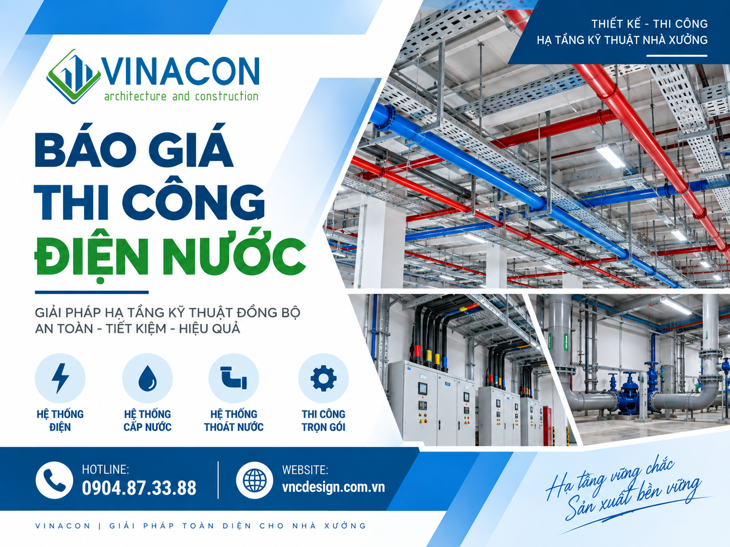 Báo Giá Thi Công Điện Nước