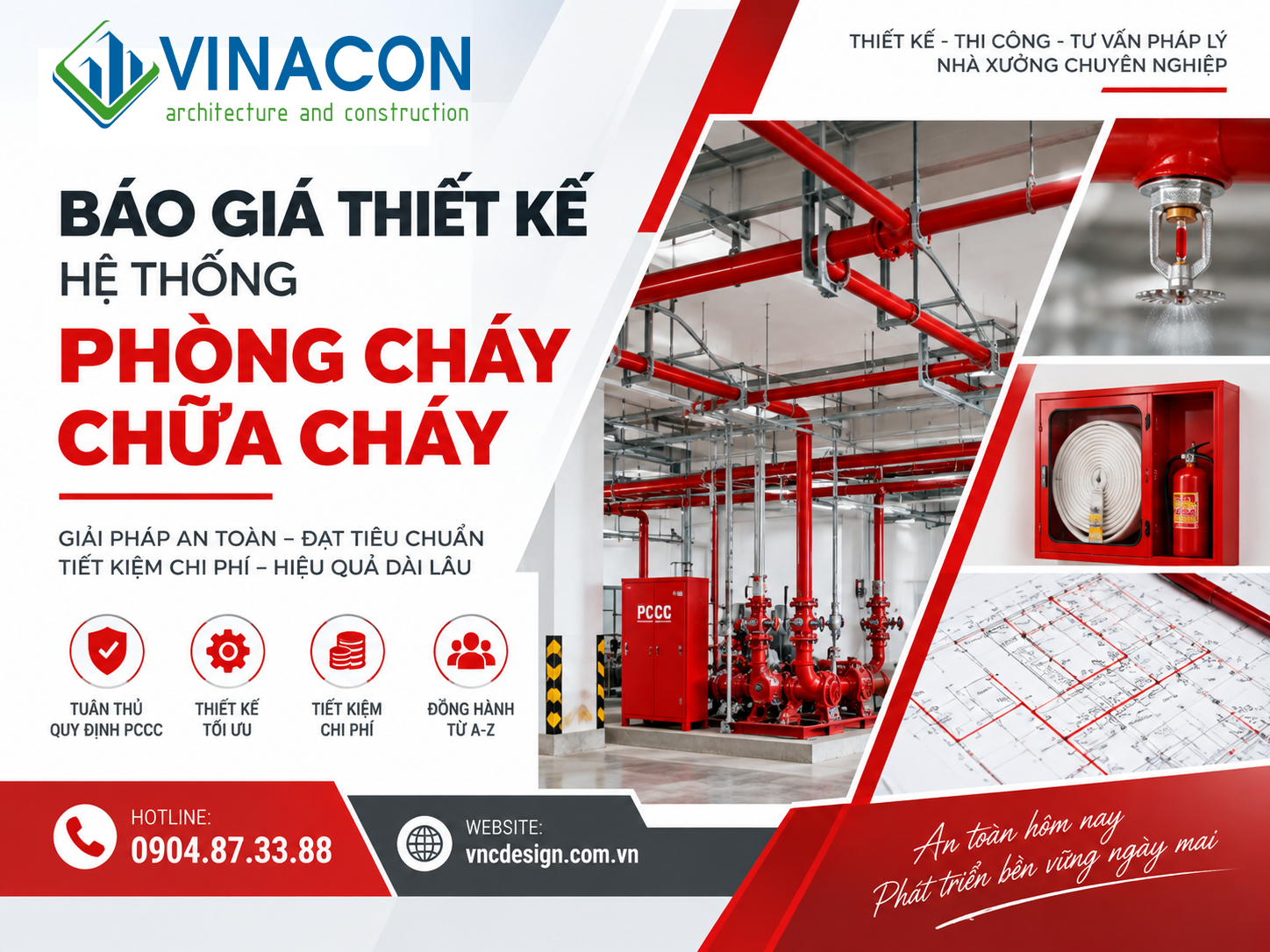 Báo giá thiết kế hệ thống Phòng cháy chữa cháy