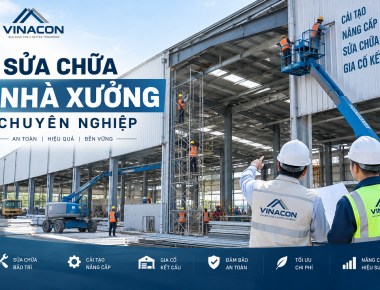 Dịch vụ Sửa chữa Nhà xưởng chuyên nghiệp