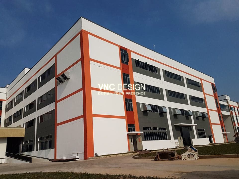 Thi công xây dựng nhà máy sản xuất HanJung Vina