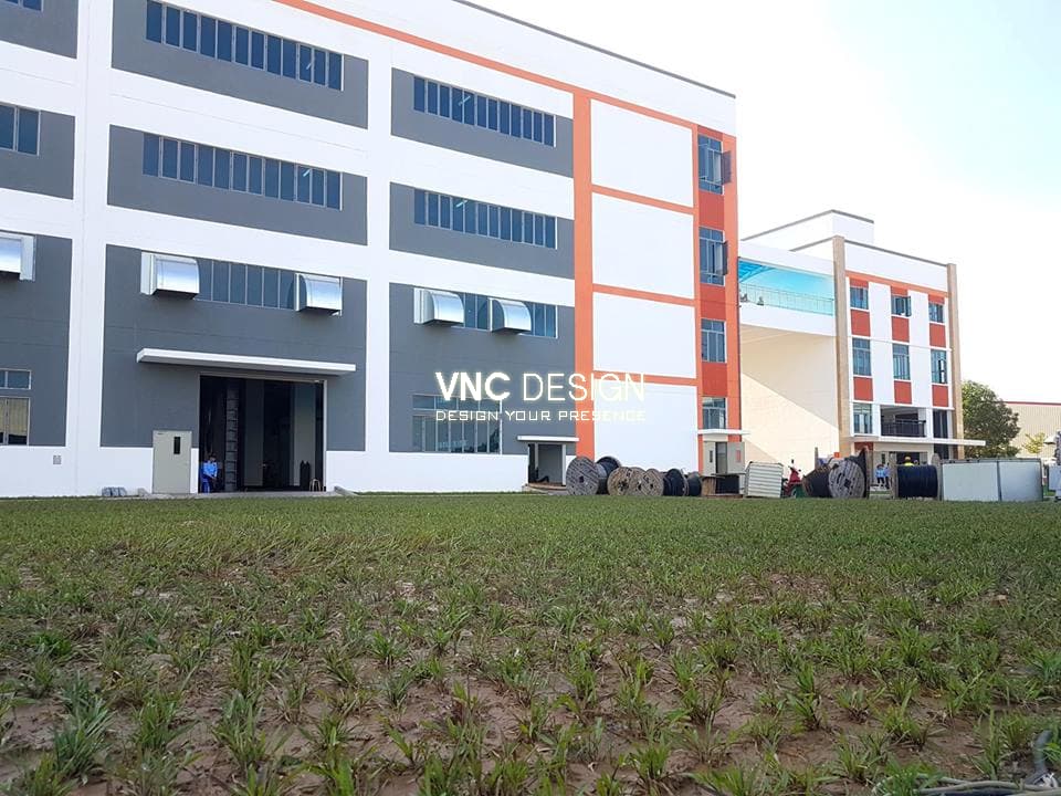 Thi công xây dựng nhà máy sản xuất HanJung Vina