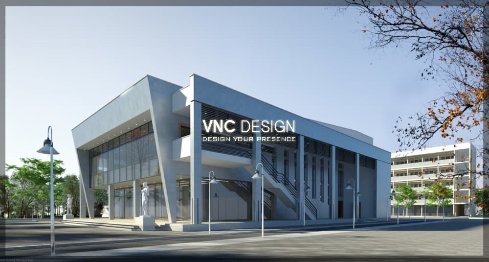 Thiết kế Trường đại học Việt Bắc