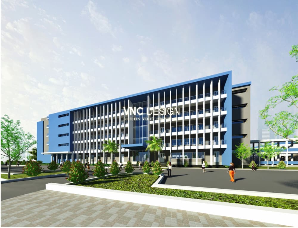 Thiết kế Trường đại học Việt Bắc