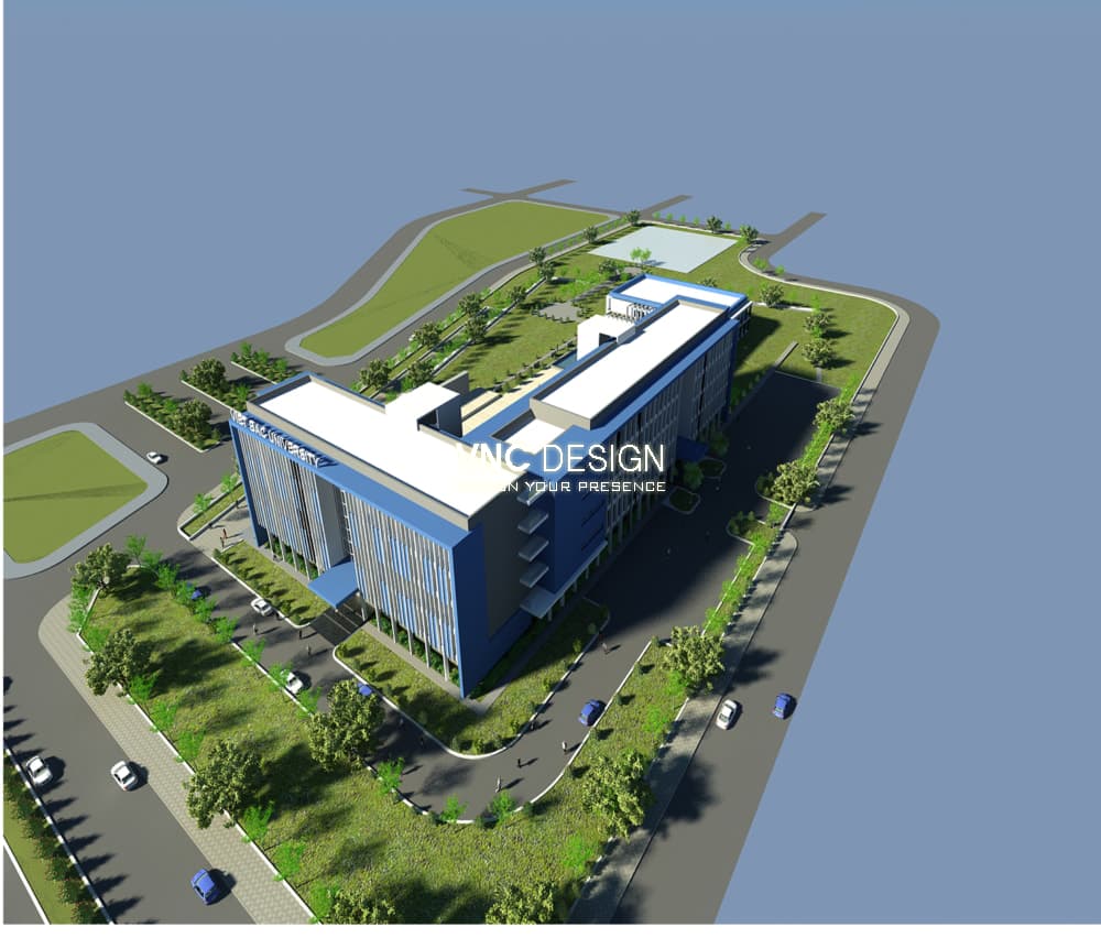 Thiết kế Trường đại học Việt Bắc