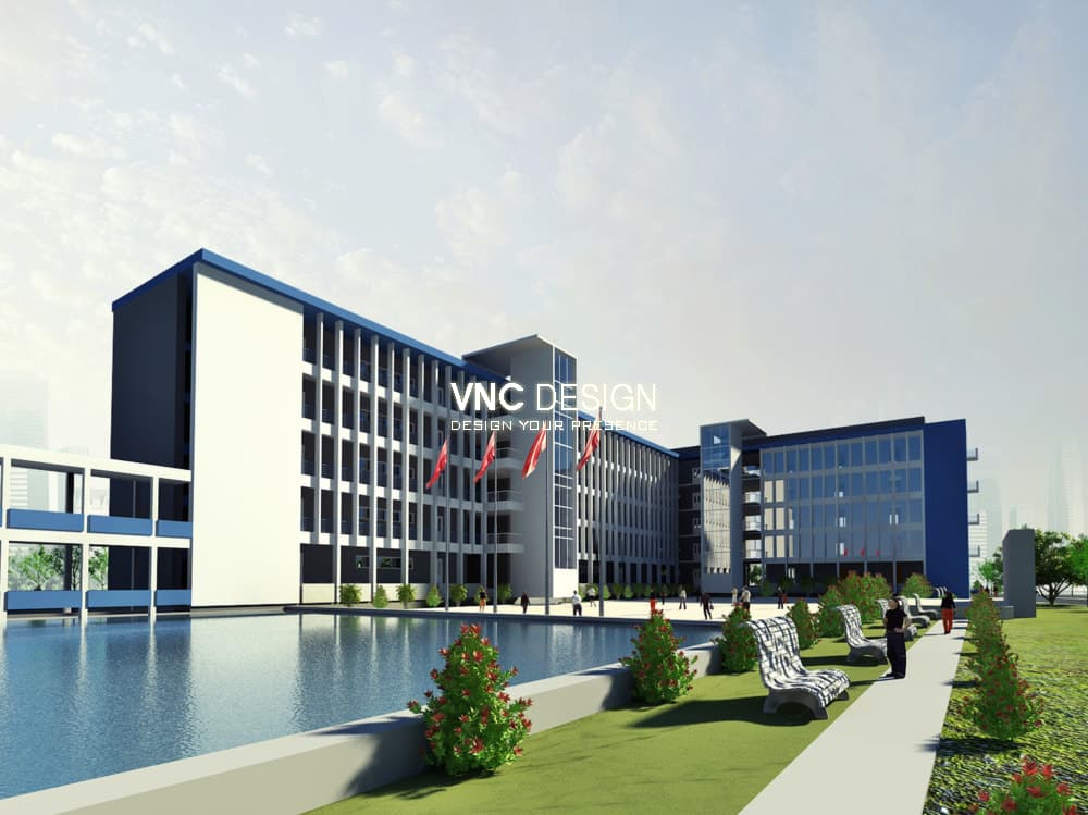 Thiết kế Trường đại học Việt Bắc