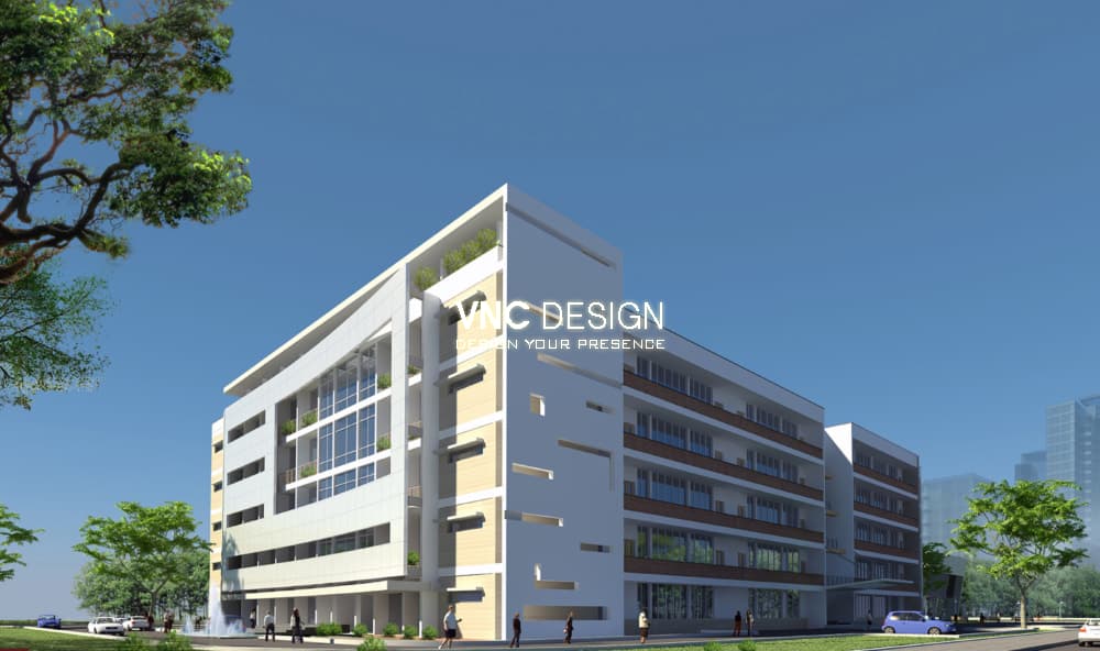 Thiết kế Trường đại học Việt Bắc