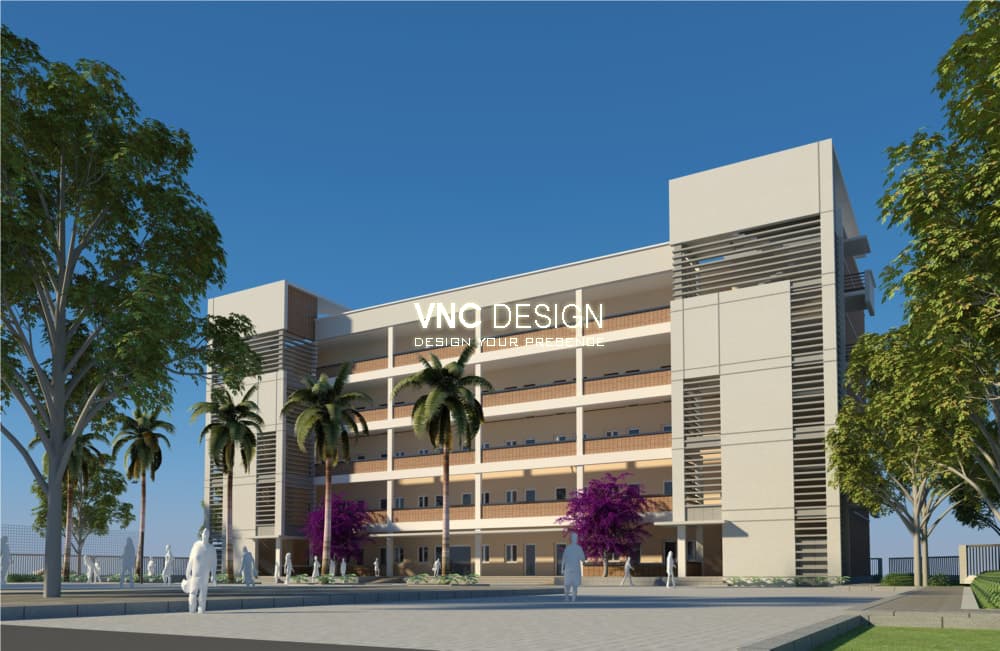 Thiết kế Trường đại học Việt Bắc