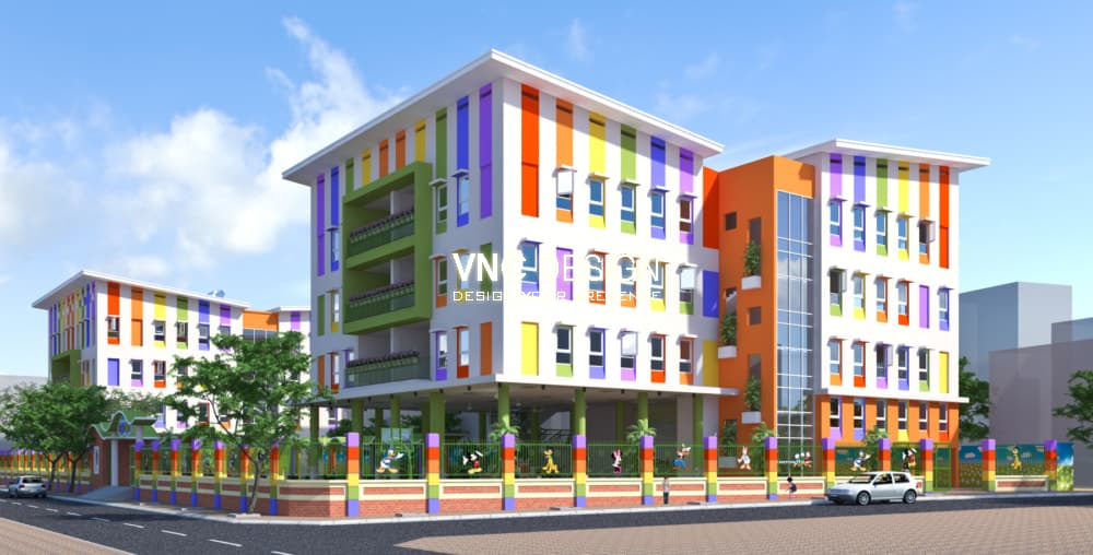 Thiết kế Trường Mầm Non Trường An