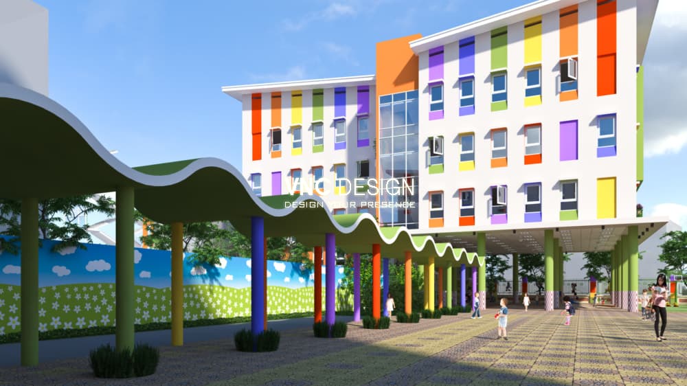 Thiết kế Trường Mầm Non Trường An