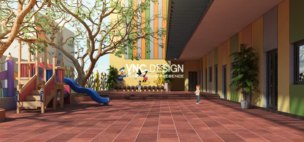 Thiết kế Trường mầm non Tuổi Hoa