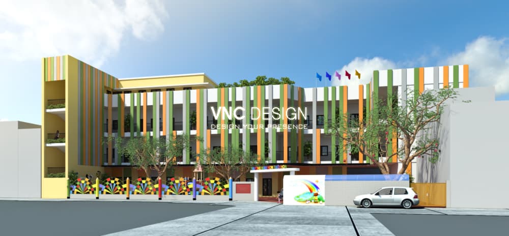 Thiết kế Trường mầm non Tuổi Hoa