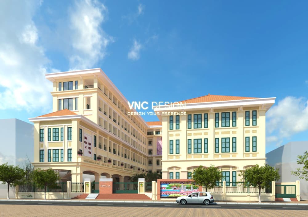 Thiết kế Trường tiểu học Nguyễn Công Trứ