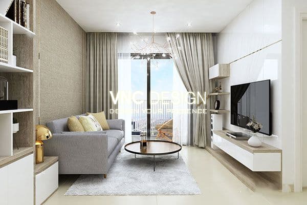 13 mẫu đèn trang trí phòng khách chung cư đẹp sang trọng