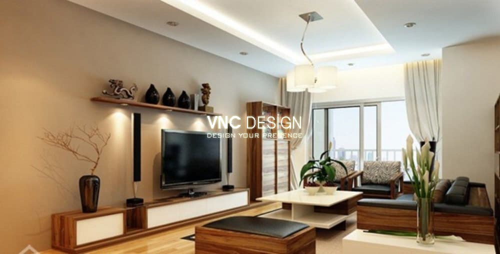 13 mẫu đèn trang trí phòng khách chung cư đẹp sang trọng