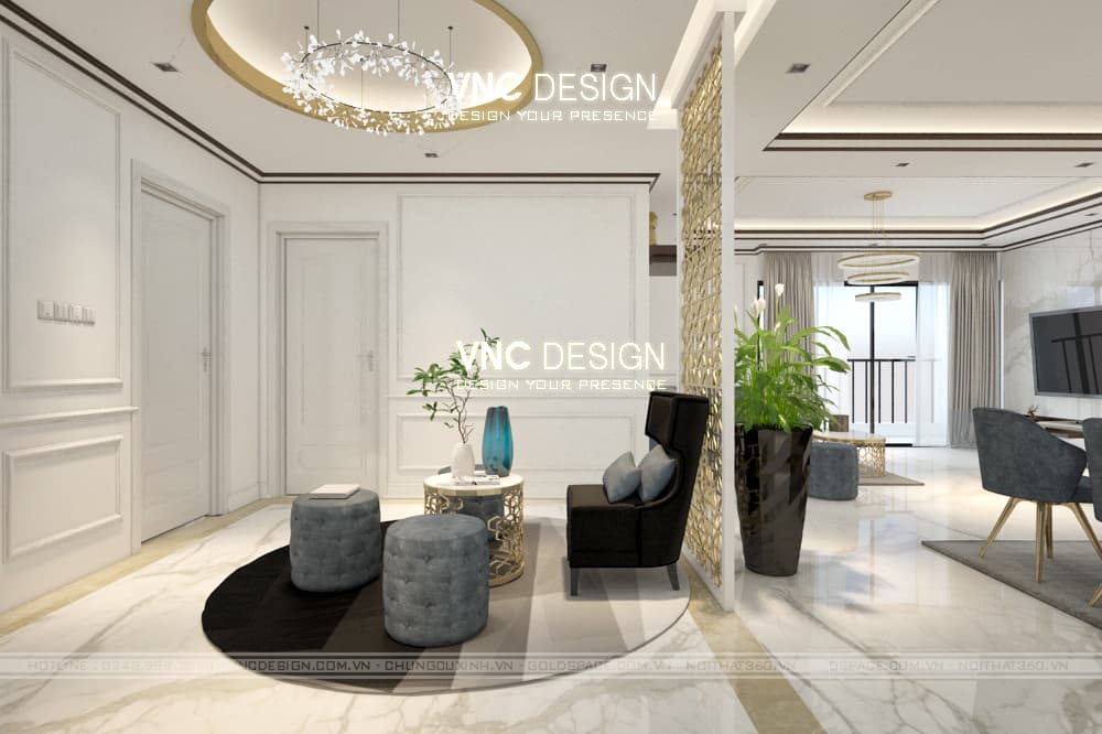 Tổng hợp các mẫu thiết kế nội thất chung cư hiện đại đẹp tiện lợi