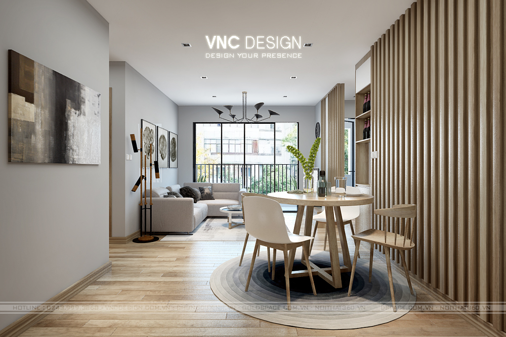 Tổng hợp các mẫu thiết kế nội thất chung cư hiện đại đẹp tiện lợi