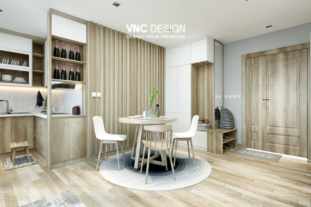 Tổng hợp các mẫu thiết kế nội thất chung cư hiện đại đẹp tiện lợi