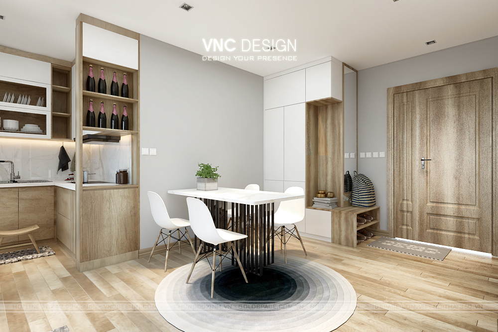 Tổng hợp các mẫu thiết kế nội thất chung cư hiện đại đẹp tiện lợi