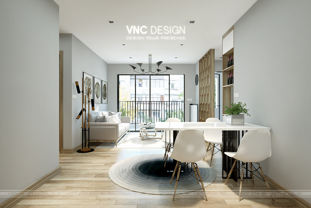 Tổng hợp các mẫu thiết kế nội thất chung cư hiện đại đẹp tiện lợi