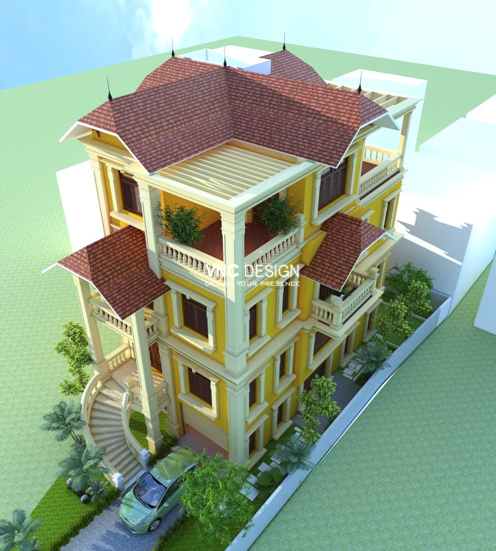 20 mẫu thiết kế biệt thự hiện đại và cổ điển đẹp mắt