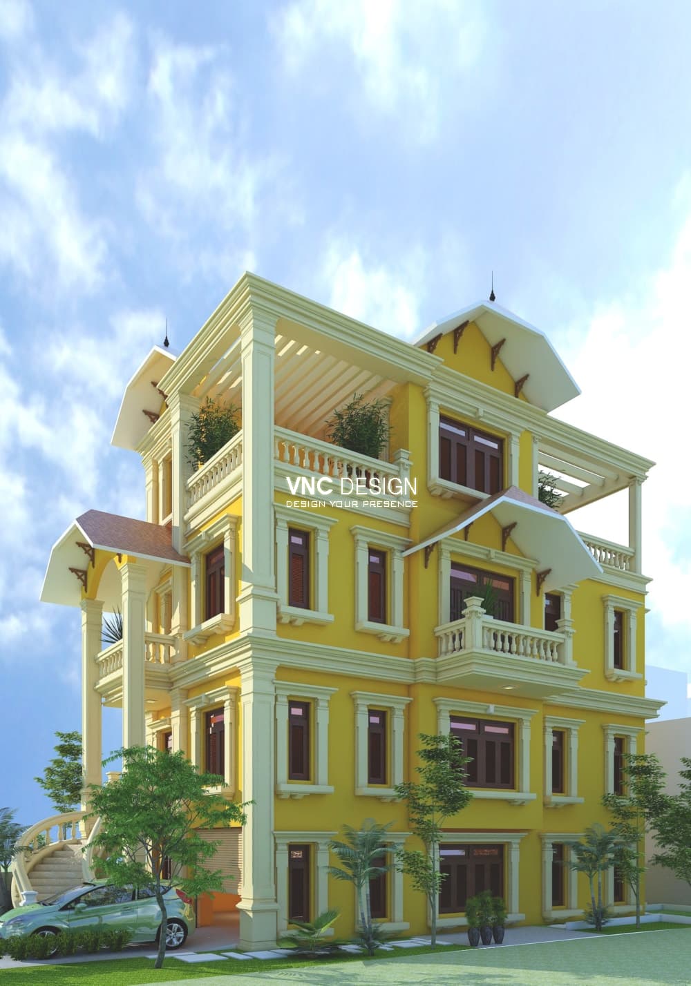 20 mẫu thiết kế biệt thự hiện đại và cổ điển đẹp mắt