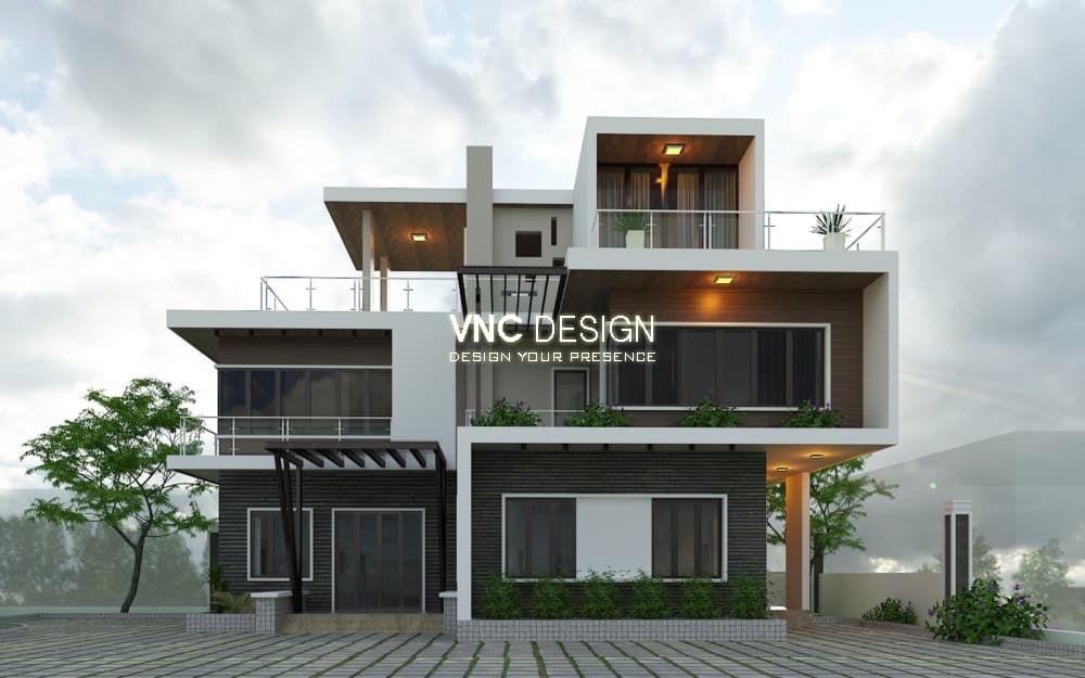 20 mẫu thiết kế biệt thự hiện đại và cổ điển đẹp mắt