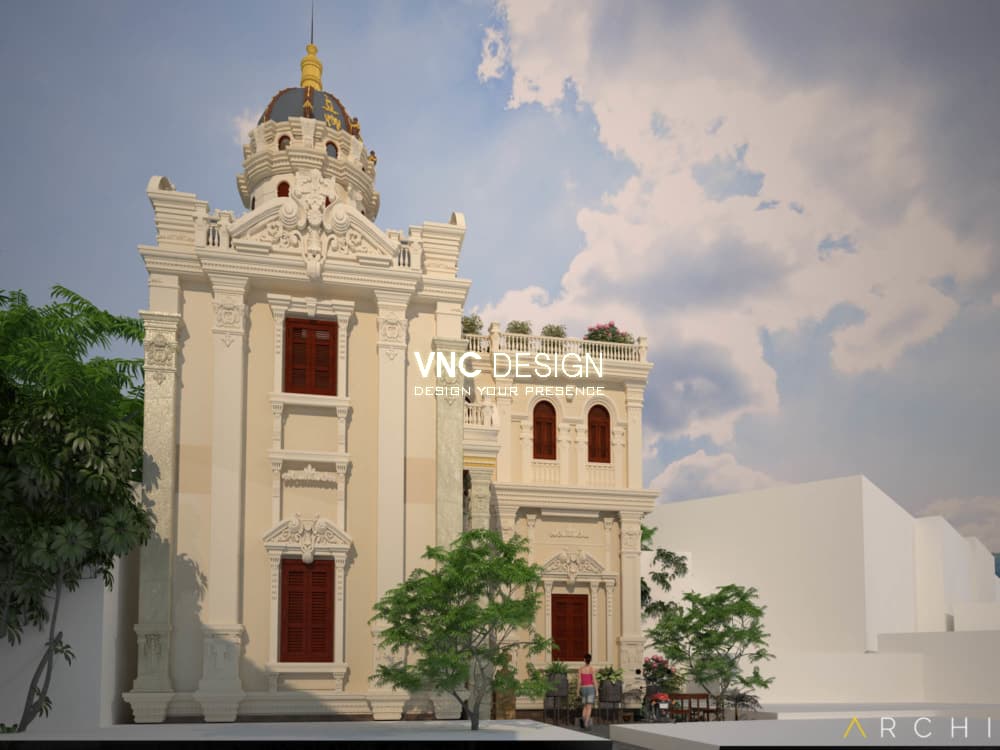 20 mẫu thiết kế biệt thự hiện đại và cổ điển đẹp mắt