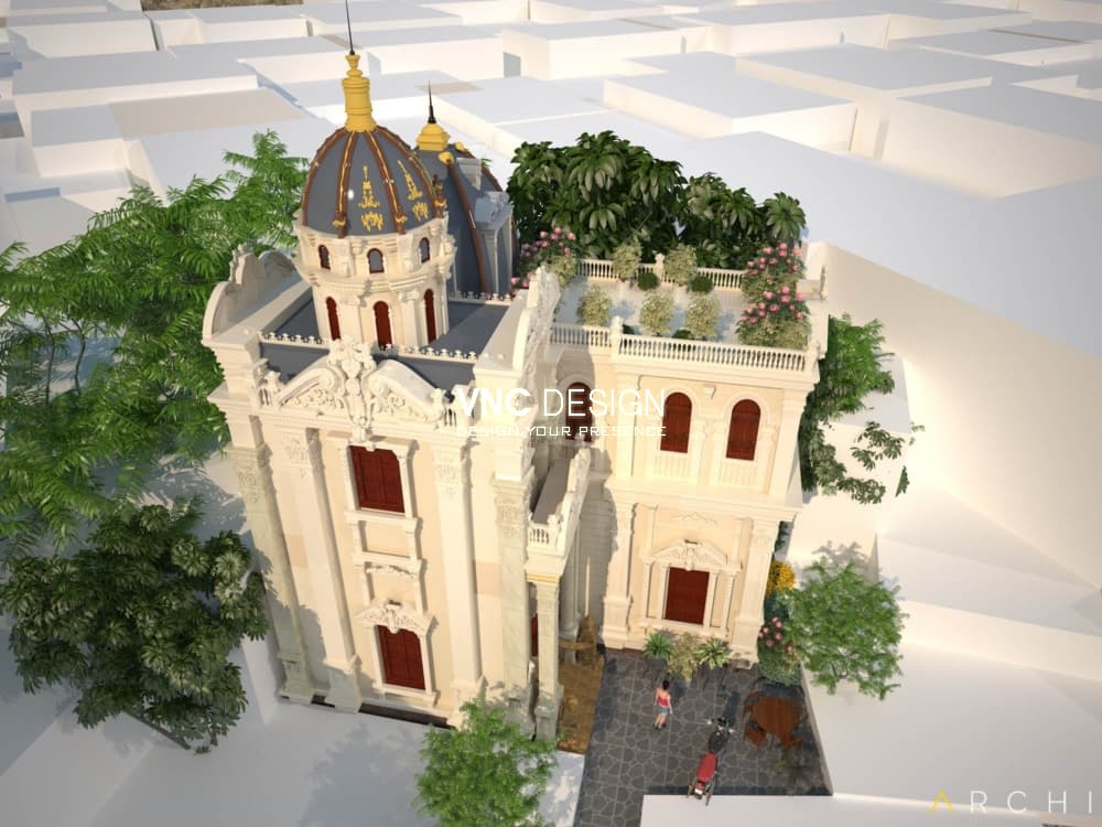 20 mẫu thiết kế biệt thự hiện đại và cổ điển đẹp mắt