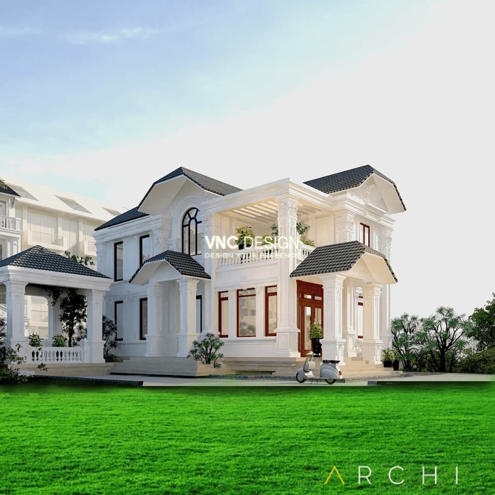 20 mẫu thiết kế biệt thự hiện đại và cổ điển đẹp mắt