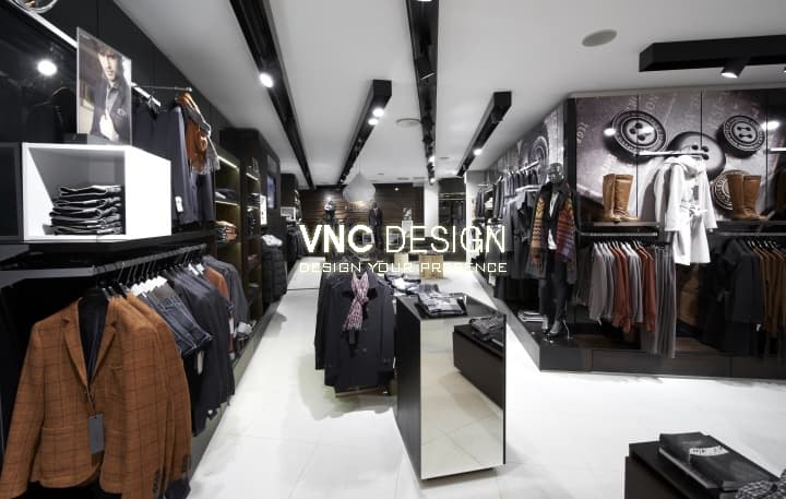 Mẫu thiết kế shop thời trang Hàn Quốc