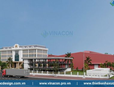 Thiết kế Nhà máy sản xuất nhôm 32000m2