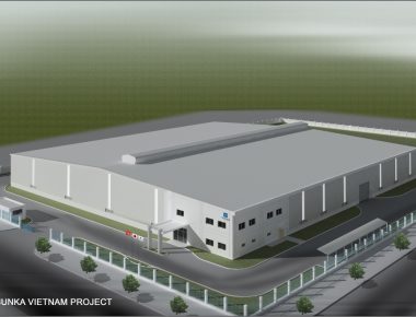 Thiết kế nhà xưởng Công ty TNHH Bunka Việt Nam
