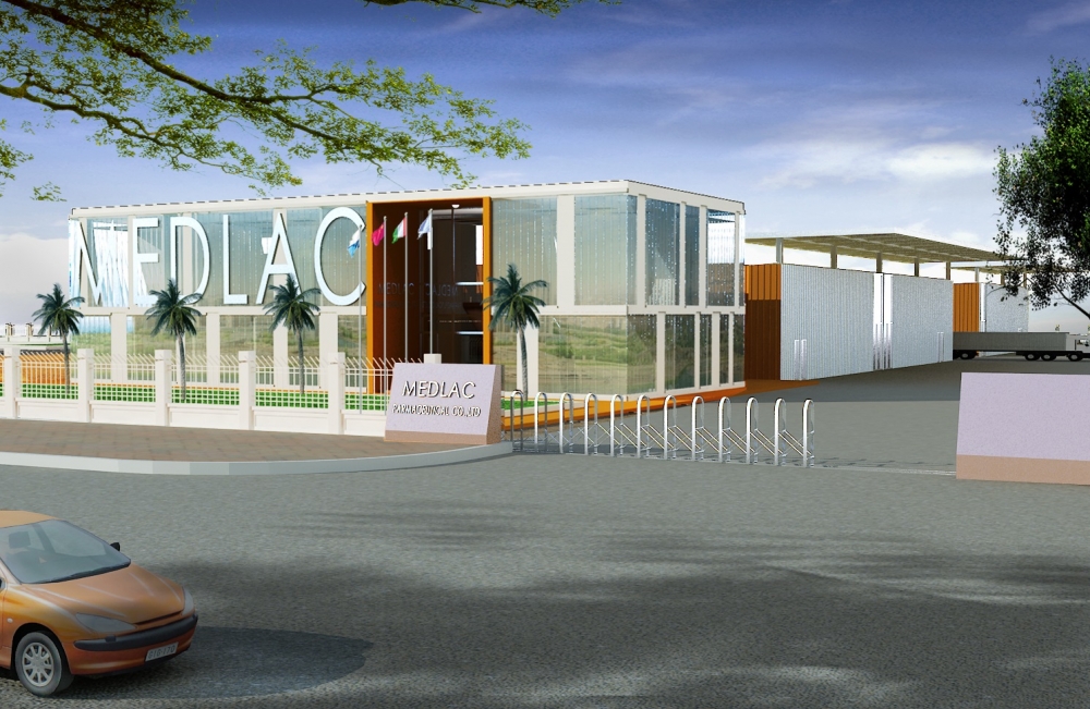 Thiết kế nhà xưởng Công ty TNHH Medlac Việt Nam
