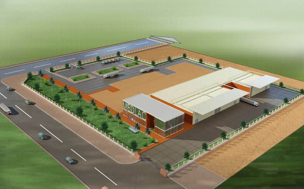 Thiết kế nhà xưởng Công ty TNHH Medlac Việt Nam