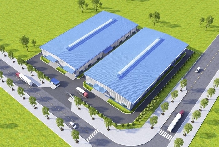 Thiết kế Nhà xưởng công ty VDA