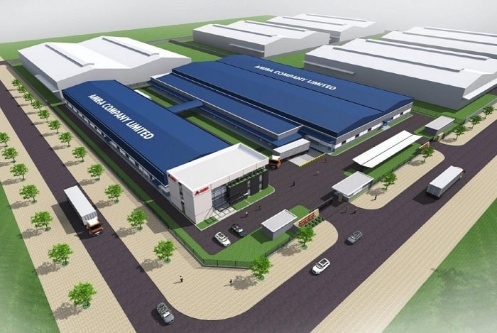 Thiết kế Nhà xưởng sản xuất bao bì AMIBA Việt Nam