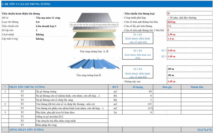 Thiết kế nhà xưởng 1000m2