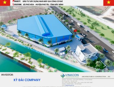 Thiết kế Nhà máy cơ khí Kỳ Đài – Đồng Khởi