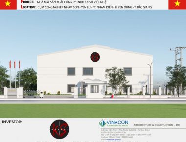 Thiết kế Nhà máy Kaishi Việt Nhật