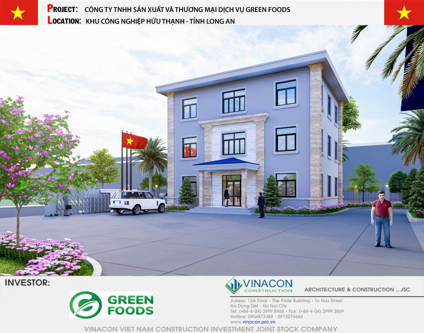 Nhà máy thực phẩm Green Foods