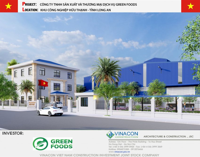 Nhà máy thực phẩm Green Foods