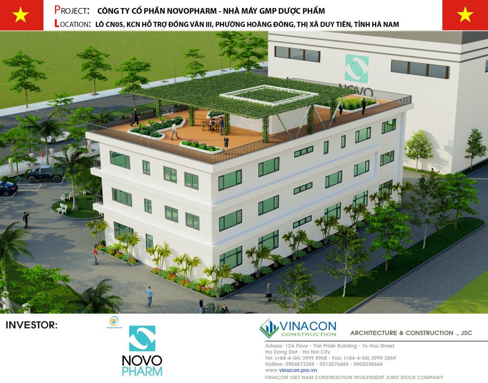 Nhà máy dược phẩm GMP NOVOPHARM