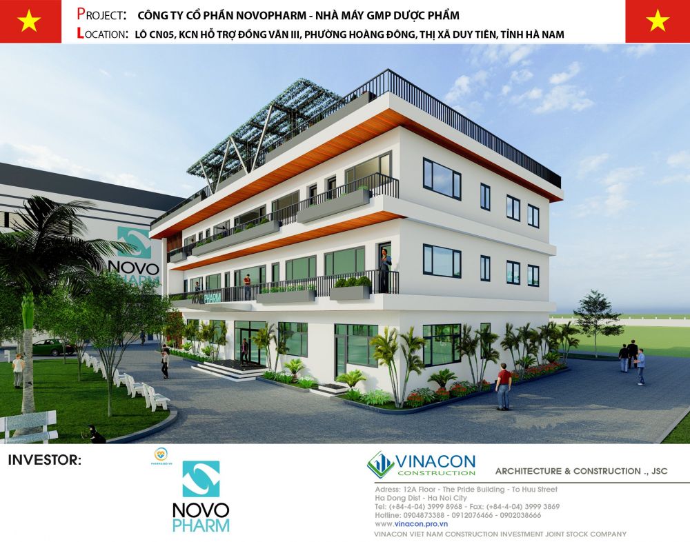 Nhà máy dược phẩm GMP NOVOPHARM