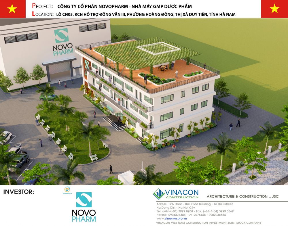 Nhà máy dược phẩm GMP NOVOPHARM