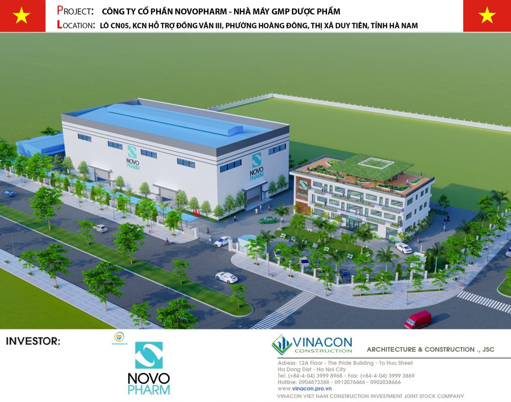 Nhà máy dược phẩm GMP NOVOPHARM